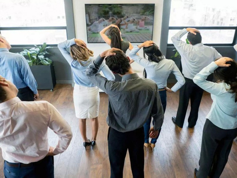 Ginástica Laboral Prevenção Total - Segurança e Saúde do Trabalho